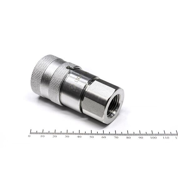 БРС для РВД Flat Face G 1/2" розетка (LSQ-FF-04SF-G1/2 DN12.5) арт. 40351 купить в интернет магазине RVD-Catalog.ru со склада в Москве!