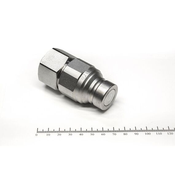 БРС для РВД Flat Face G 3/4" ниппель (LSQ-FF-06PF-G3/4 DN16) арт. 40341 купить в интернет магазине RVD-Catalog.ru со склада в Москве!