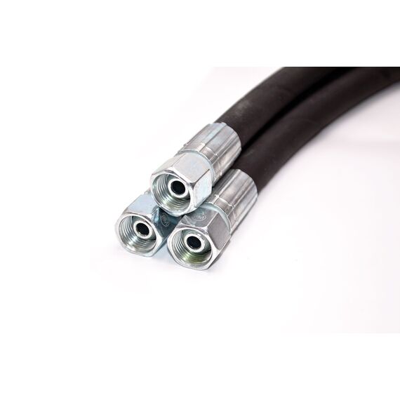 Рукав РВД 10-2SN S22 DK (М18х1.5) 33МПа 0850 арт. 28134 купить в интернет магазине RVD-Catalog.ru со склада в Москве!